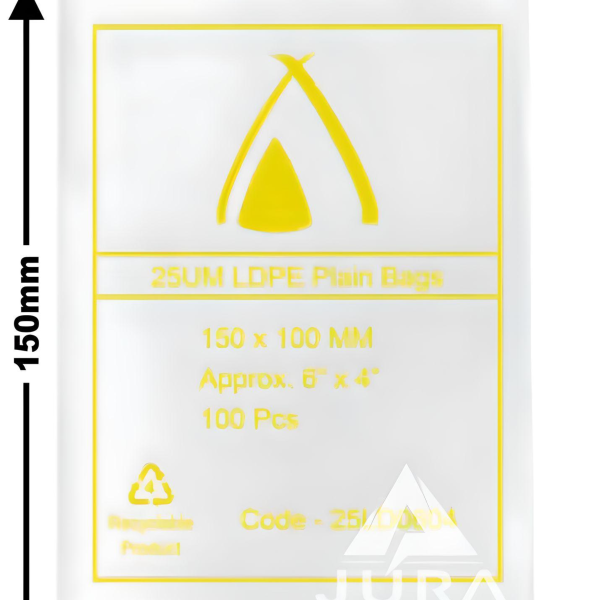6x4 - 25um LDPE Bags