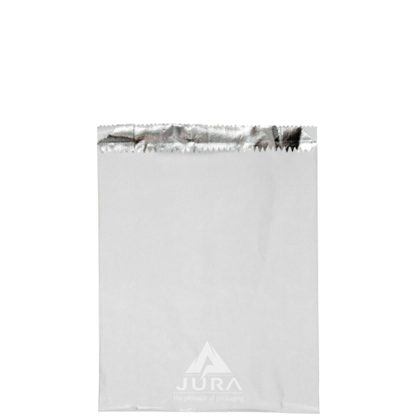 White Small Foil Lined Chicken Bags