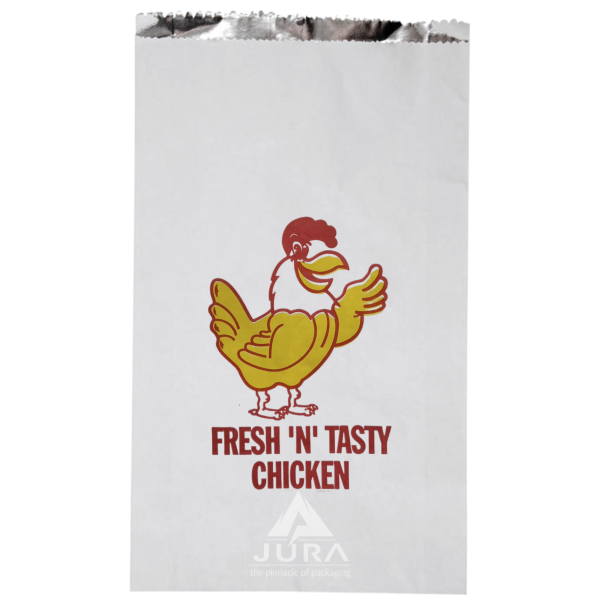 X-Large Printed Foil Lined Chicken Bags