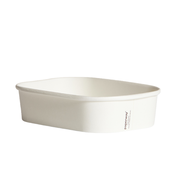 500ml White Rectangular Container