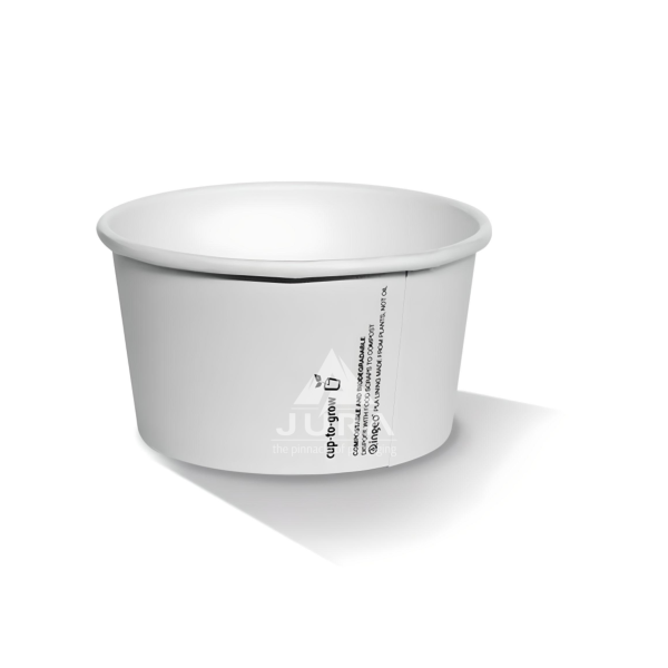 12oz PLA White Paper Hot/Cold Bowls