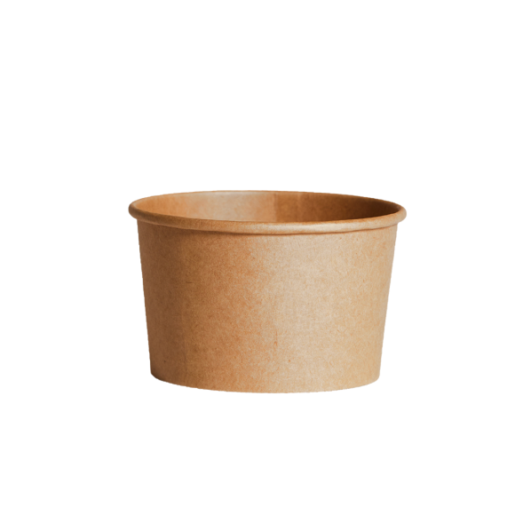 400ml Kraft Round Container